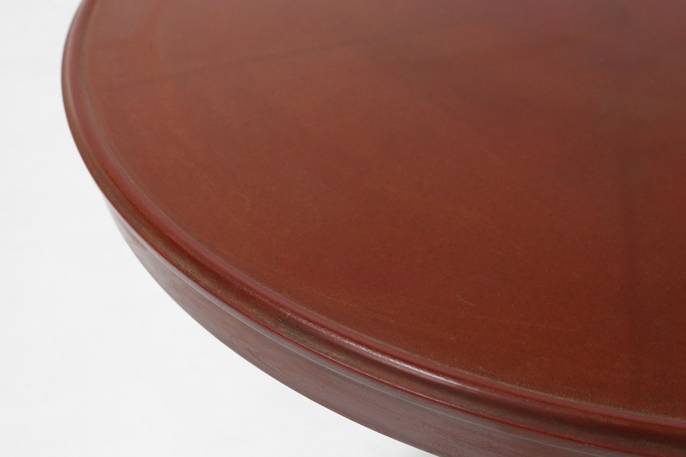 Rare Louis Vuitton cast iron bistro table with bakelite top, France ca. 1930thumbnail